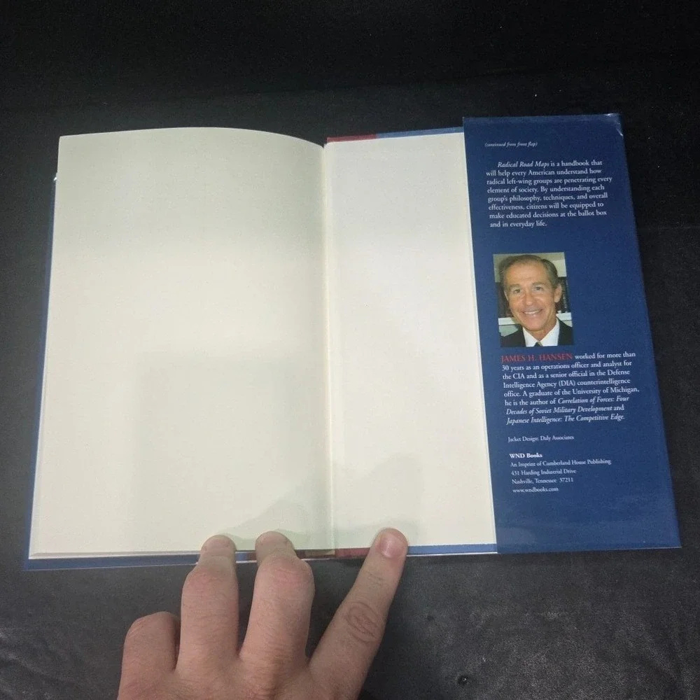 Radical Road Maps James H Hansen Far-Left Groups America Hardcover WND Books
